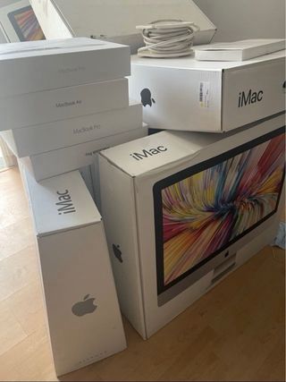 Cajas macbook, macbook air y imac