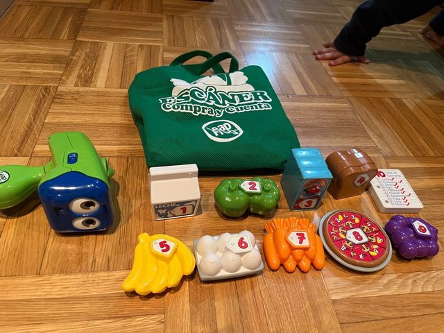 Leap Frog escanea y cuenta