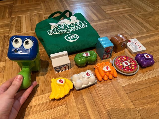 Leap Frog escanea y cuenta