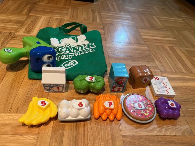 Leap Frog escanea y cuenta