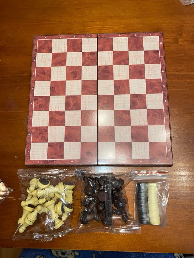 Tablero ajedrez mini