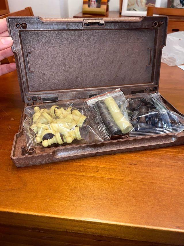 Tablero ajedrez mini