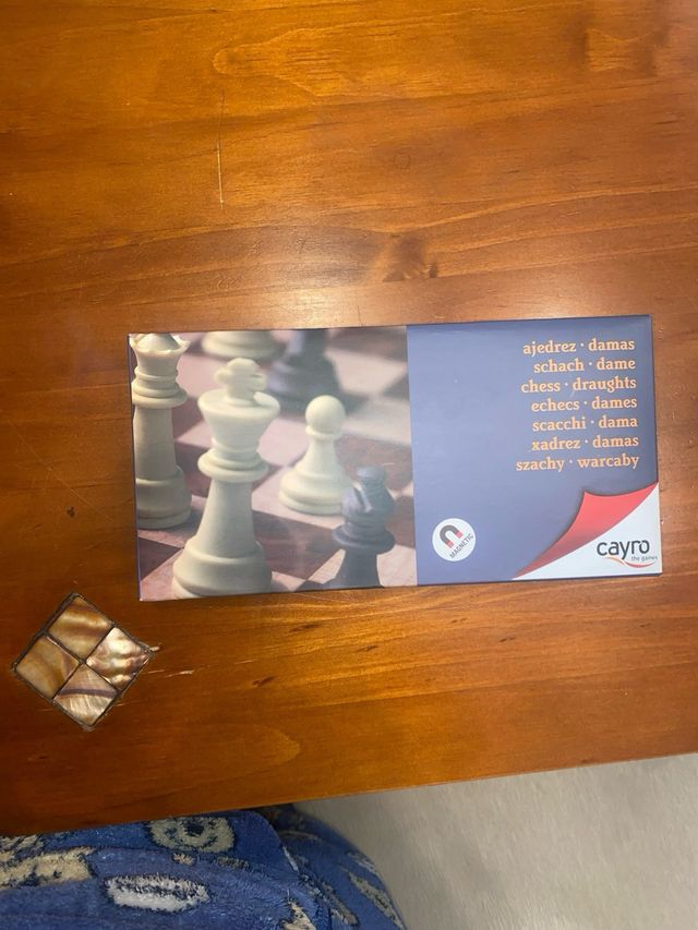 Tablero ajedrez mini