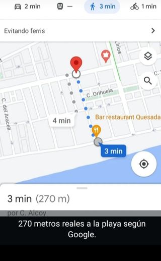 Apartamento Alquiler playa Santa Pola (Alicante)