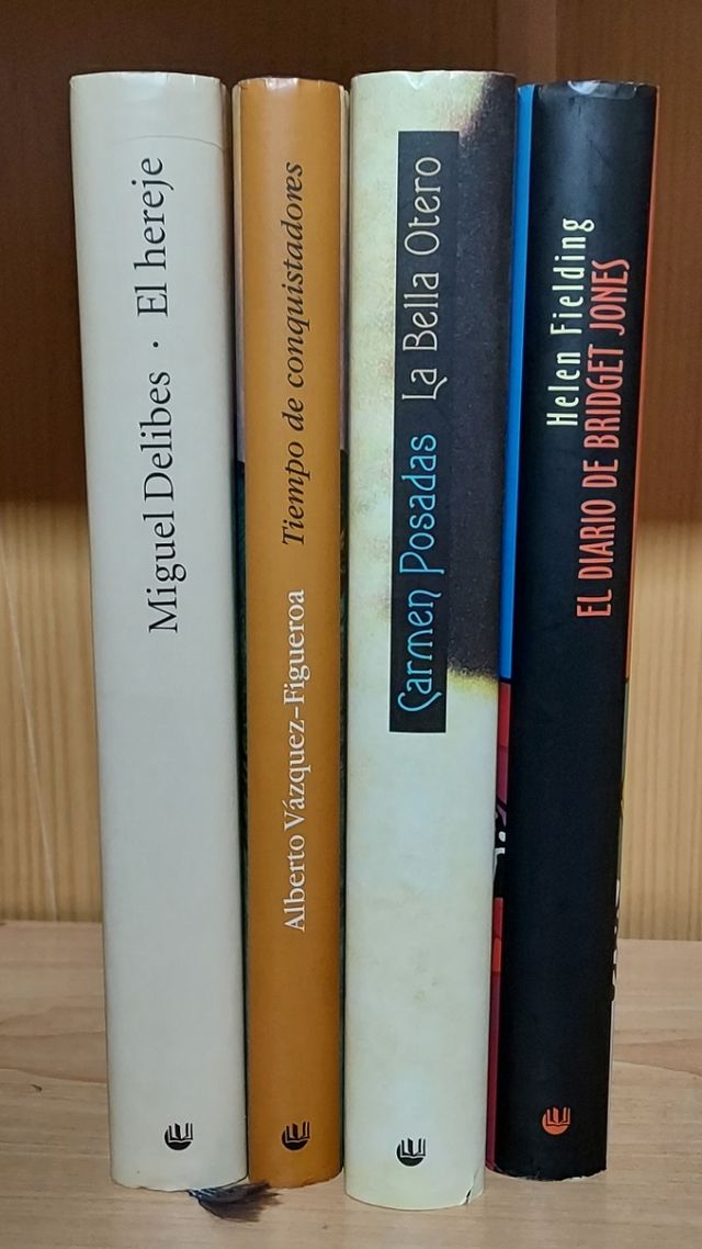 4 Libros. Círculo de lectores. Tapa dura