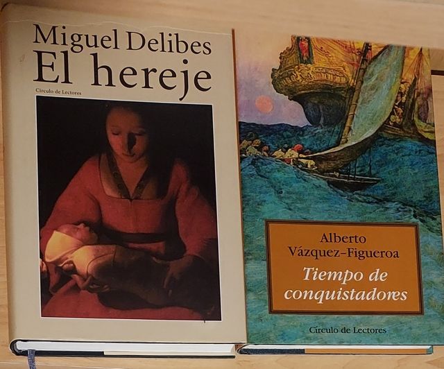 4 Libros. Círculo de lectores. Tapa dura