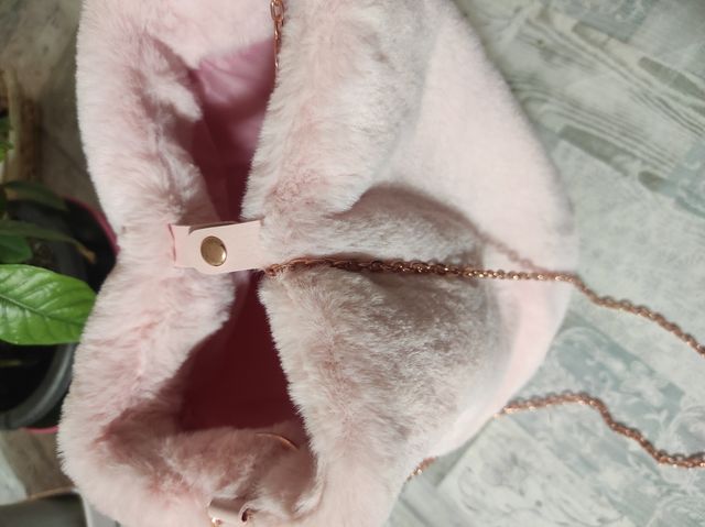 Bolso peluche. Nuevo!