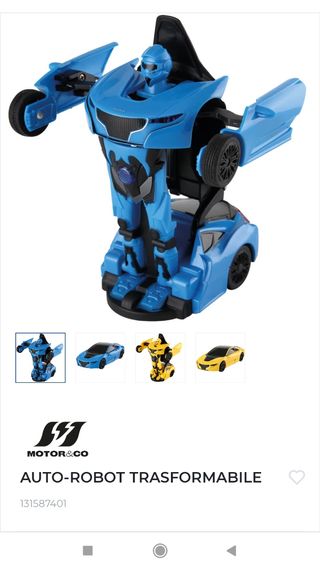 Rastar Auto-Robot Trasformabile
