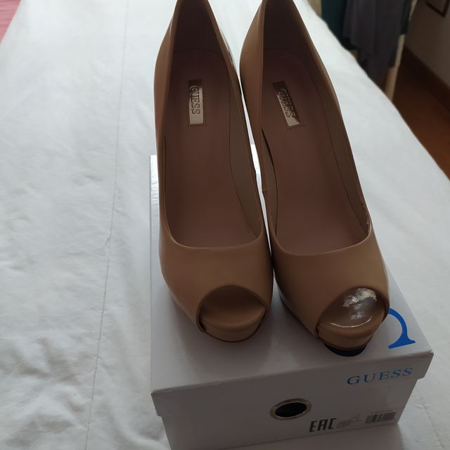 Zapato punta abierta, Guess, t.39