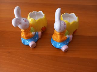 Conigliette portacandela, ideale per Pasqua 