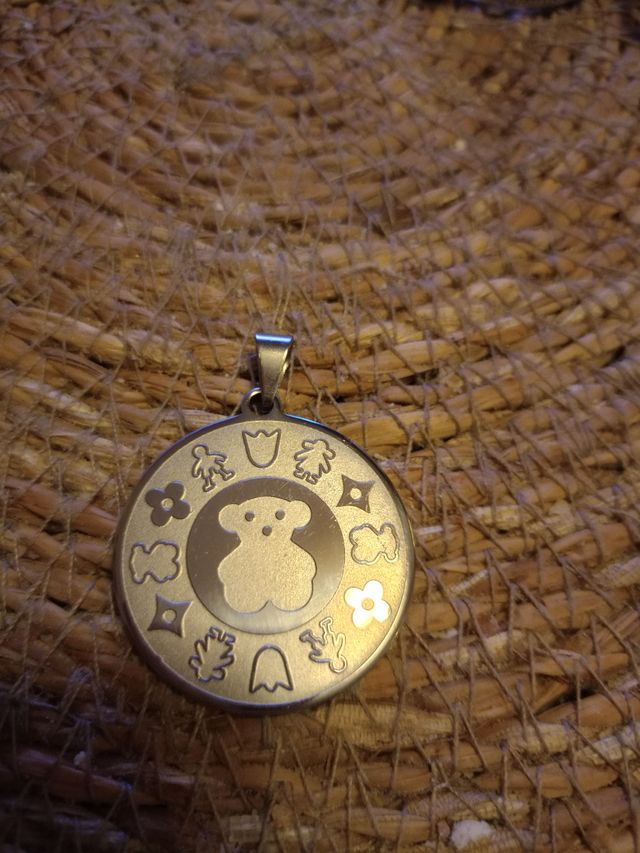 Colgante acero grande