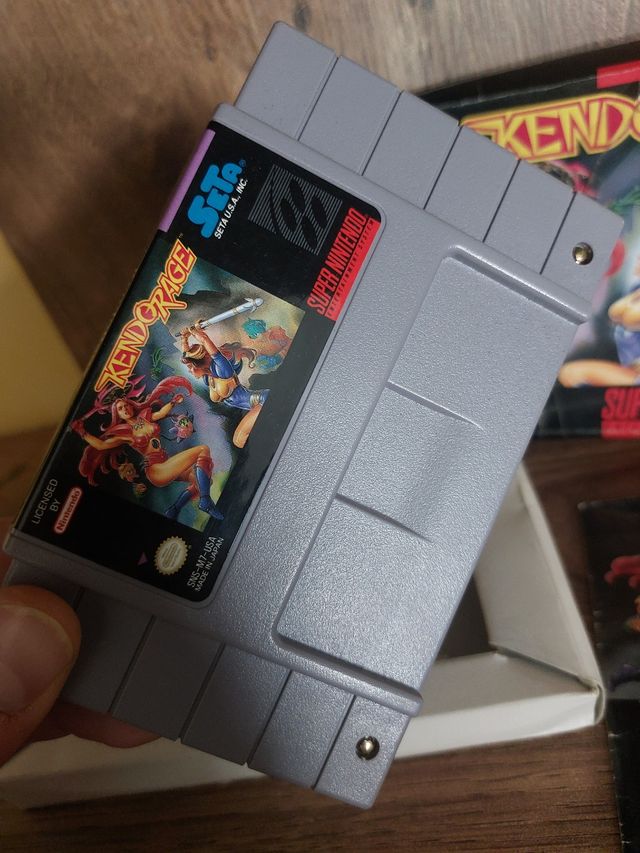 Nintendo Snes pal Kendo Rage