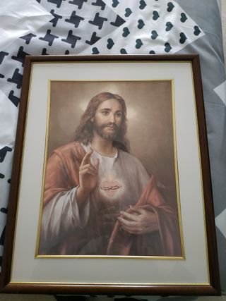 Cuadro del sagrado corazón de Jesus