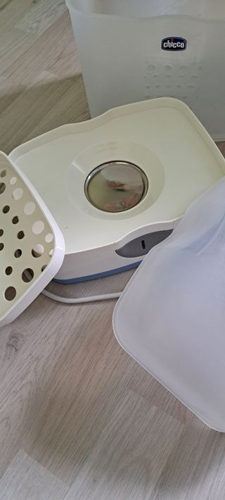 Esterilizador de biberones marca chico 
