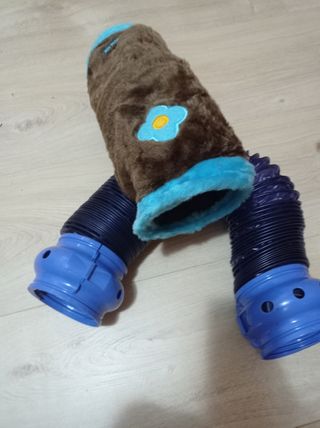 Hamaca hurones más tubos flexible para jugar