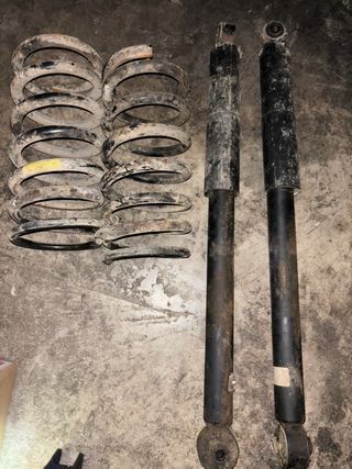 Suspension trasera de serie de ford sierra