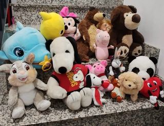 Peluche vari personaggi