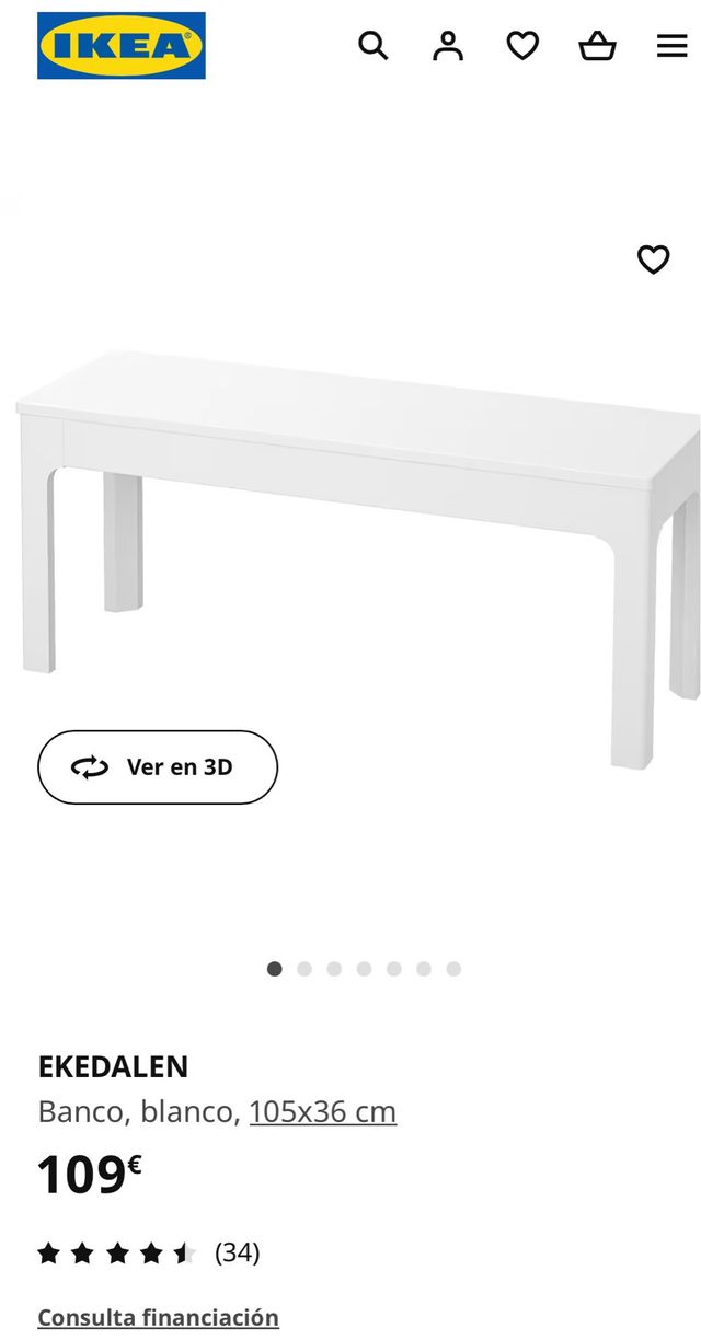Banco ikea