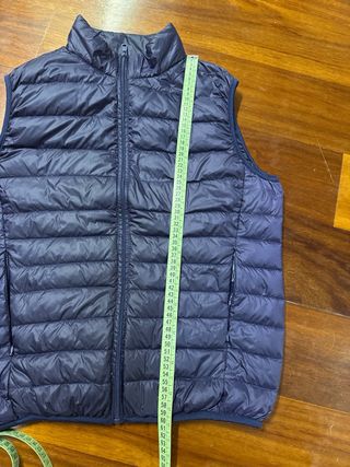 Chaleco de plumas unisex