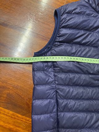 Chaleco de plumas unisex