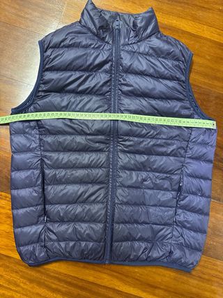 Chaleco de plumas unisex