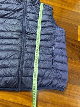 Chaleco de plumas unisex