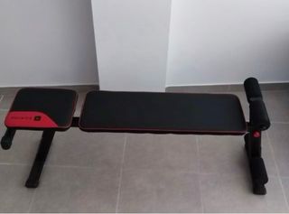 Banco de pesas y abdominales 
