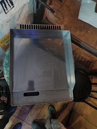 Plancha gas butano cromo 