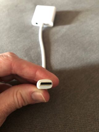 Adaptador VGA a mini HDMI Tipo C como nuevo