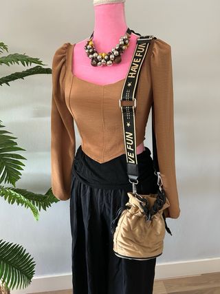 Bolso bombonera Zara nuevo sin etiqueta