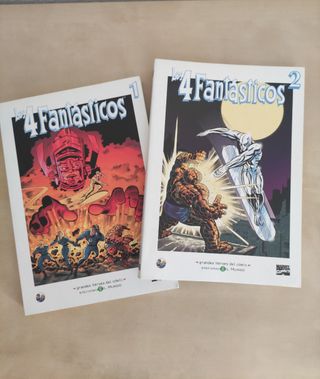 Cómic , Los 4 Fantásticos, Volumen 1 y 2.