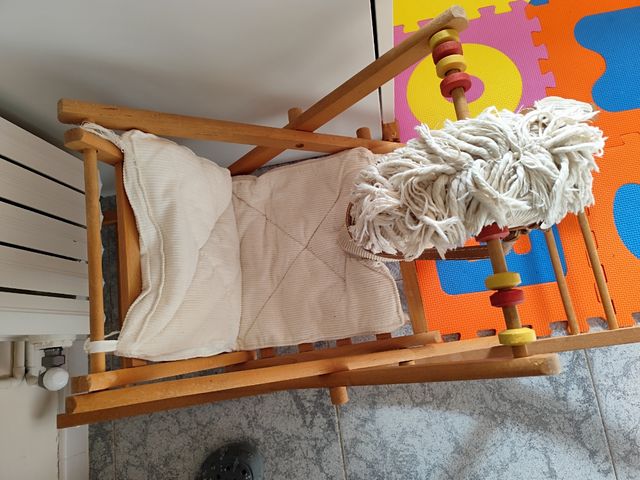 Balancín caballo de trapo