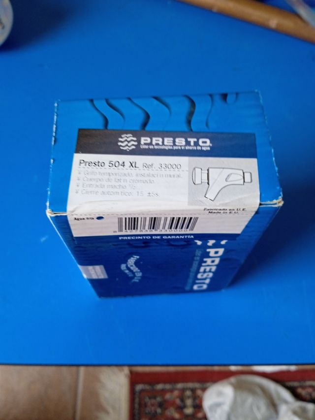 Grifo  temporizado Presto