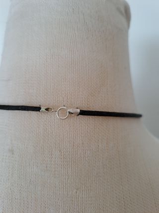 Collar plata artesano sin estrenar