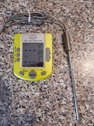 Termometro/timer cucina a doppio sensore