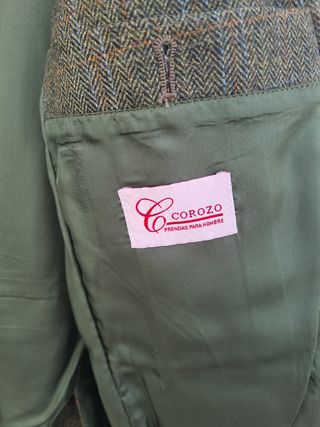 Americana cuadros hombre