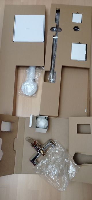 Grifo, columna de ducha Roca monomando