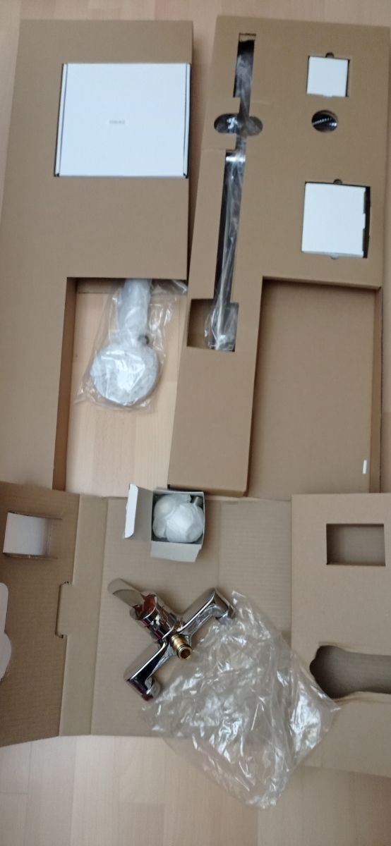 Grifo, columna de ducha Roca monomando