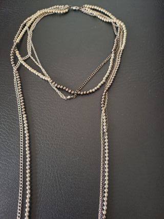 Collar largo varias vueltas Promod sin estrenar
