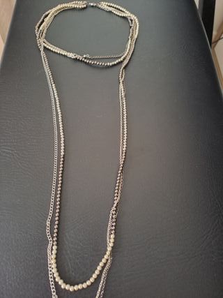 Collar largo varias vueltas Promod sin estrenar