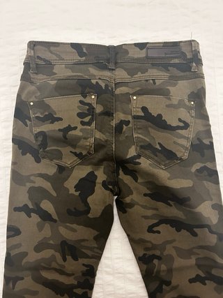 Pantalon militar chica skinny