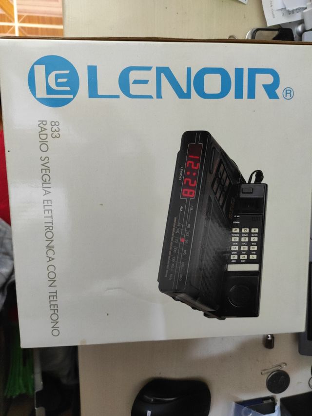 Radiosveglia Lenoir vintage