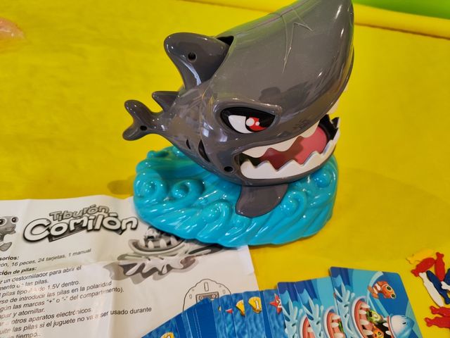 Tiburón comilón. JUEGO DE MESA