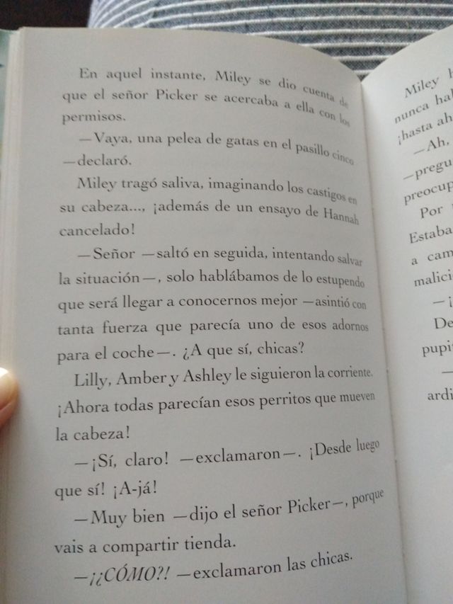 Hannah Montana da la cara