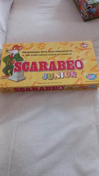 gioco da tavolo scarabeo di Geronimo Stilton