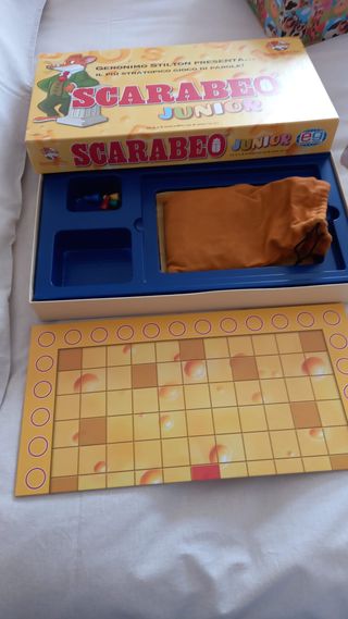 gioco da tavolo scarabeo di Geronimo Stilton