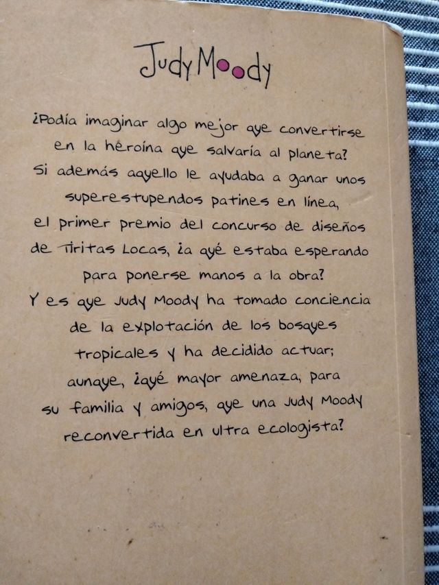 Judy Moody , Salva el planeta