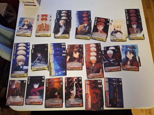Colección Fate Weiss Schwarz