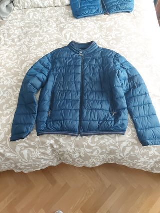 Cazadora ZARA plumas