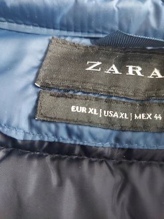 Cazadora ZARA plumas